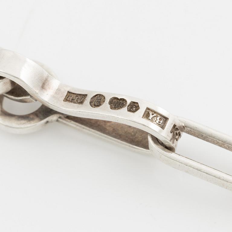 Karl-Ingemar Johansson, necklace, silver.