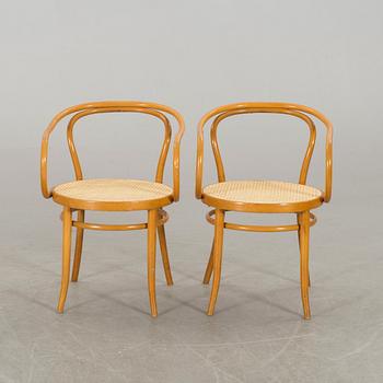 A PAIR OF LIGNA ARMCHAIRS, second half of 20th century.