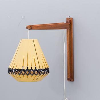 VÄGGLAMPA, Steneby, 1950/60-tal.
