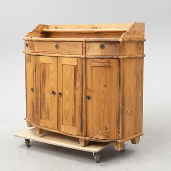 A 18th/19th Century pine cupboard.