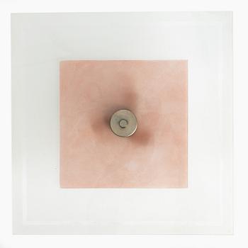 Edward Hald, taklampa, Orrefors, 1930-tal.