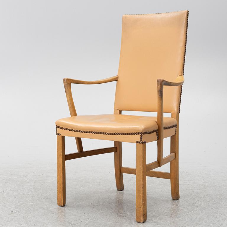 Carl Malmsten, Armchair, “Gustavus”, Åfors Möbelfabrik, second half of the 20th century.