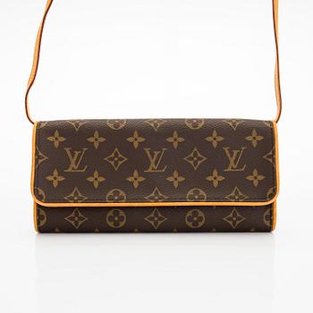 Louis Vuitton, "Pochette Twin GM" laukku.