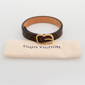 Louis Vuitton, "Mini Monogram 25", belt, size 80/32.