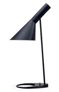 616. An Arne Jacobsen 'AJ' black lacquered table lamp, Louis Poulsen, Denmark 1960's.