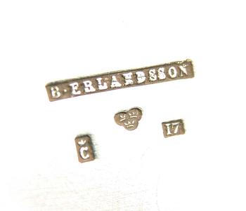 Karott, silver, Bo Erlandsson, Kristianstad 1911.