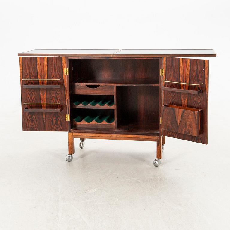 Torbjørn Afdal, bar cabinet, "Times", Bruksbo, Norway, mid-20th century.