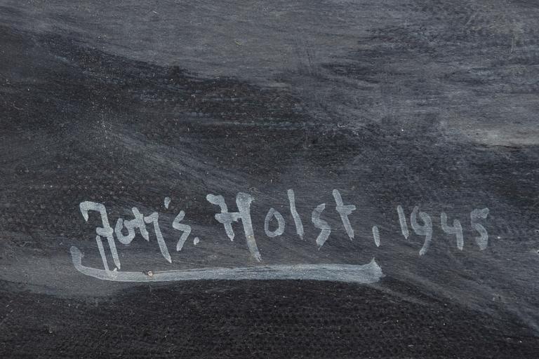 Johannes Holst, Marin.