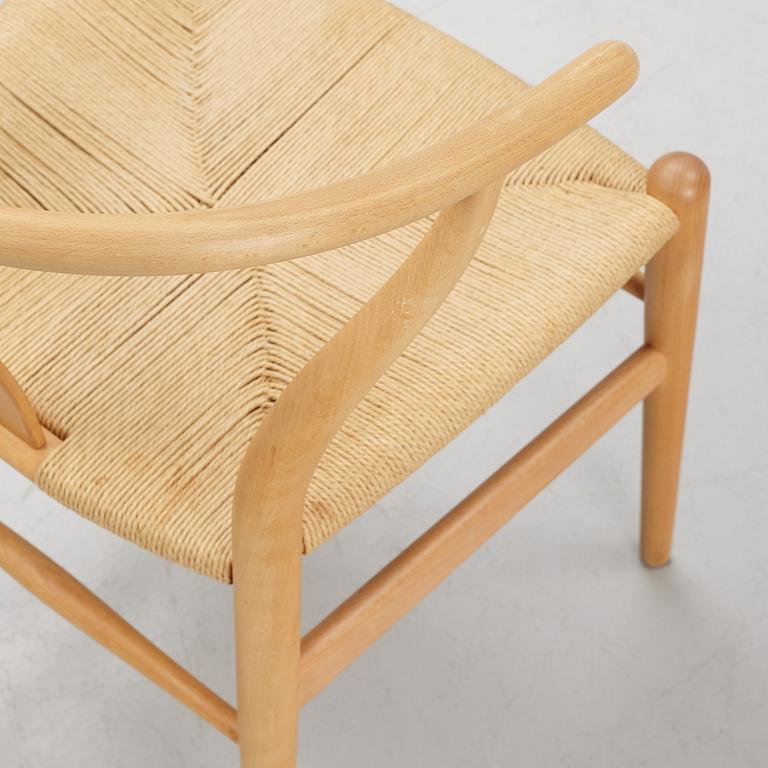 Hans J. Wegner, chairs, 4 pcs, "CH24", Carl Hansen & Son, Denmark, 21st century.