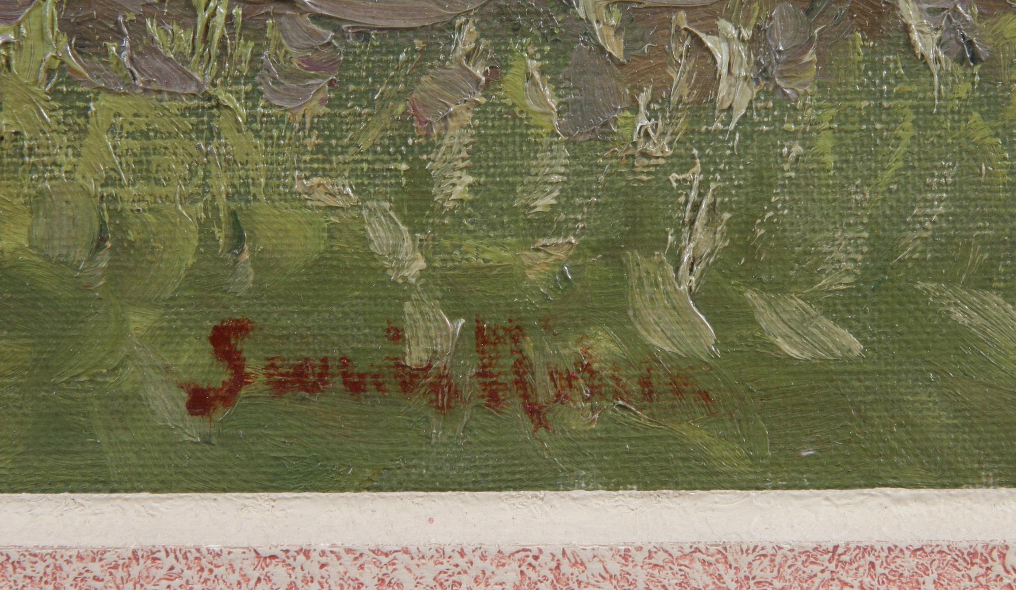 SEVERIN NILSON, olja på duk, sign.