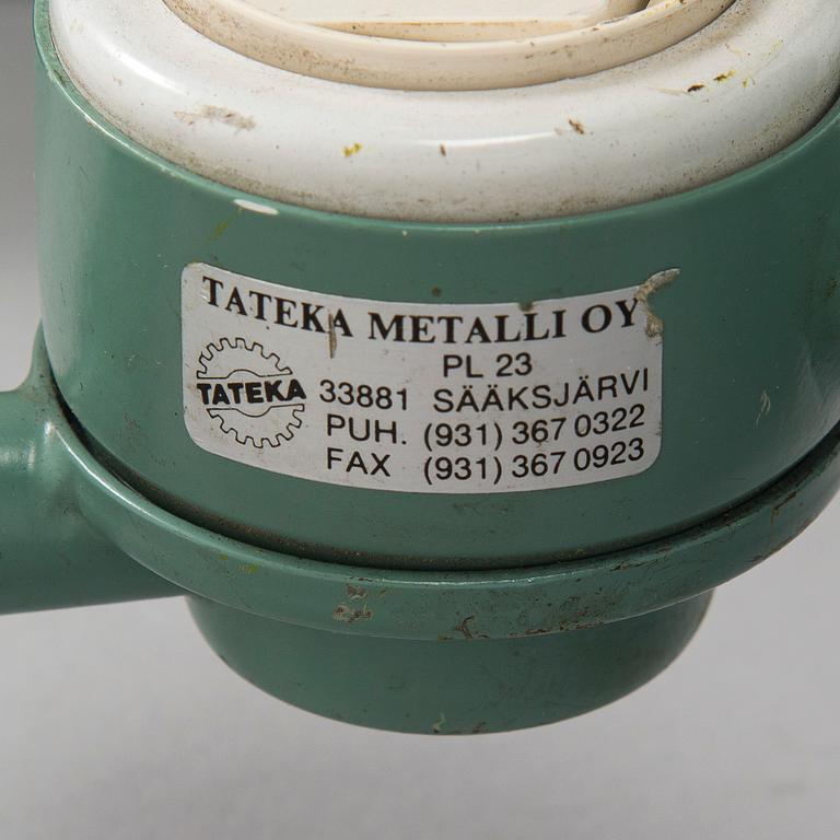 Pöytävalaisin / teollisuusvalaisin, Tateka, 1960-luku.