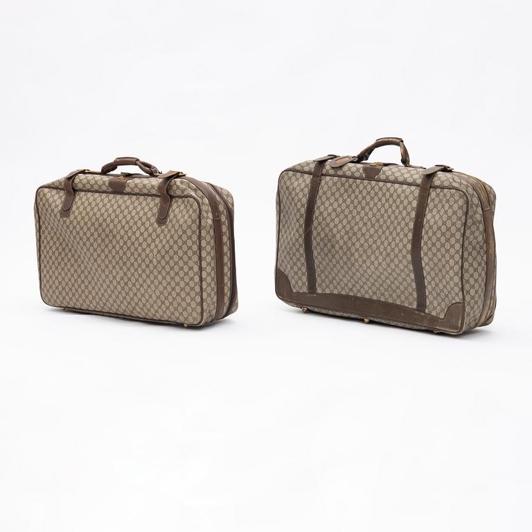 Gucci, two suitcases, 1970s.