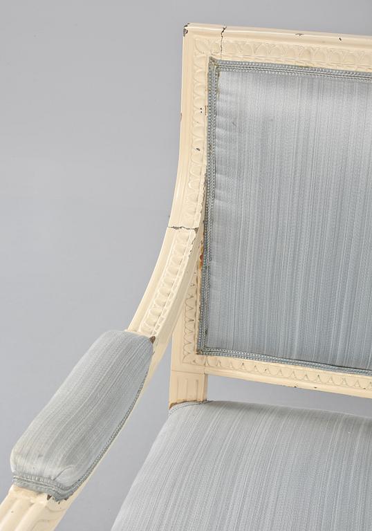 SOFFA, gustaviansk, 1700/1800-tal.