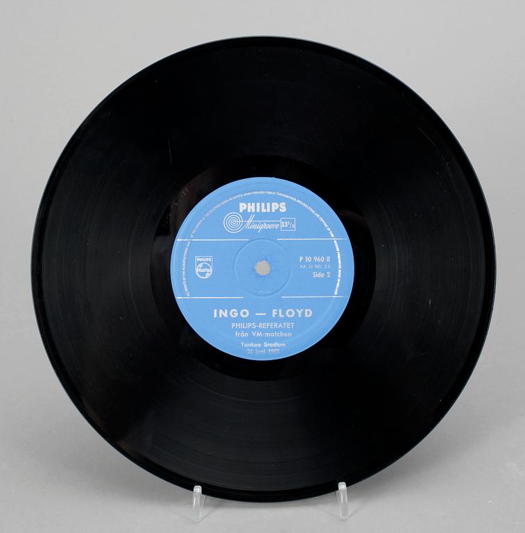 SKIVOR, 2 st, "Ingo - Floyd" samt "The Beatles", 1959, 1963.