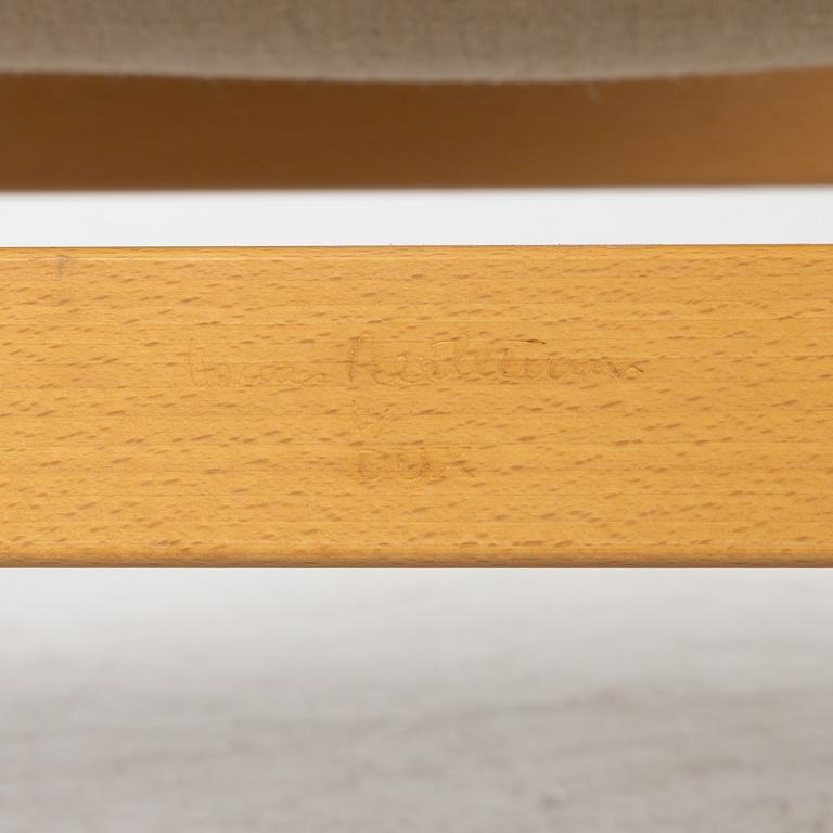 Bruno Mathsson,  fåtölj med fotpall, "Pernilla", Dux.