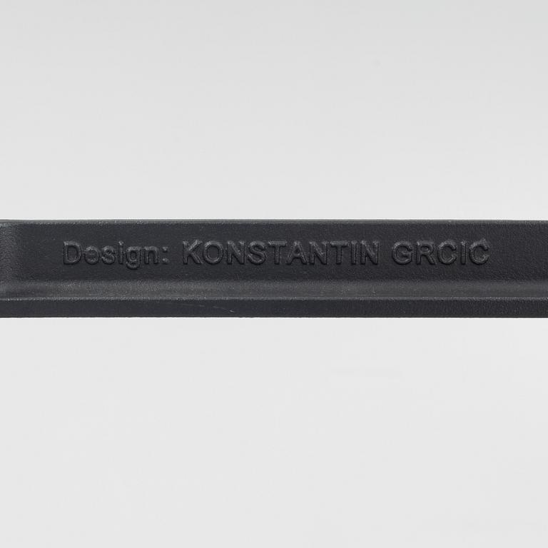 Konstantin Grcic, bordsunderreden, 2 st, "Brut", Magis, Italy.