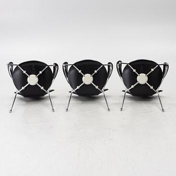 Arne Jacobsen, Armchairs, 3 pcs, “Series 7”, Fritz Hansen.