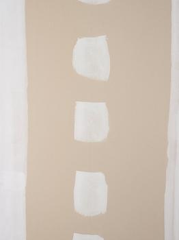 Clay Ketter, "White over grey wall painting".