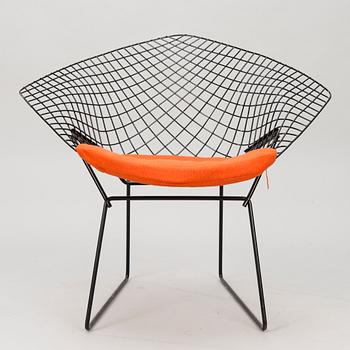 HARRY BERTOIA, Diamond Chair, manufactured in Finland under license to Fiskars, Billnäs, 1950s/1960s.