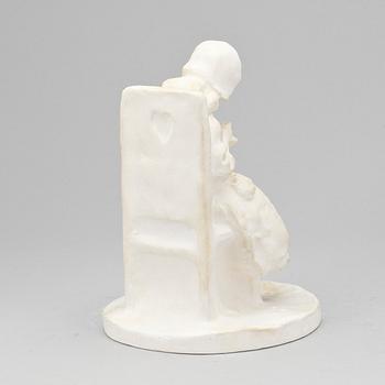 RUTH MILLES, skulptur, gips, signerad och otydligt daterad (möjligen 1911).