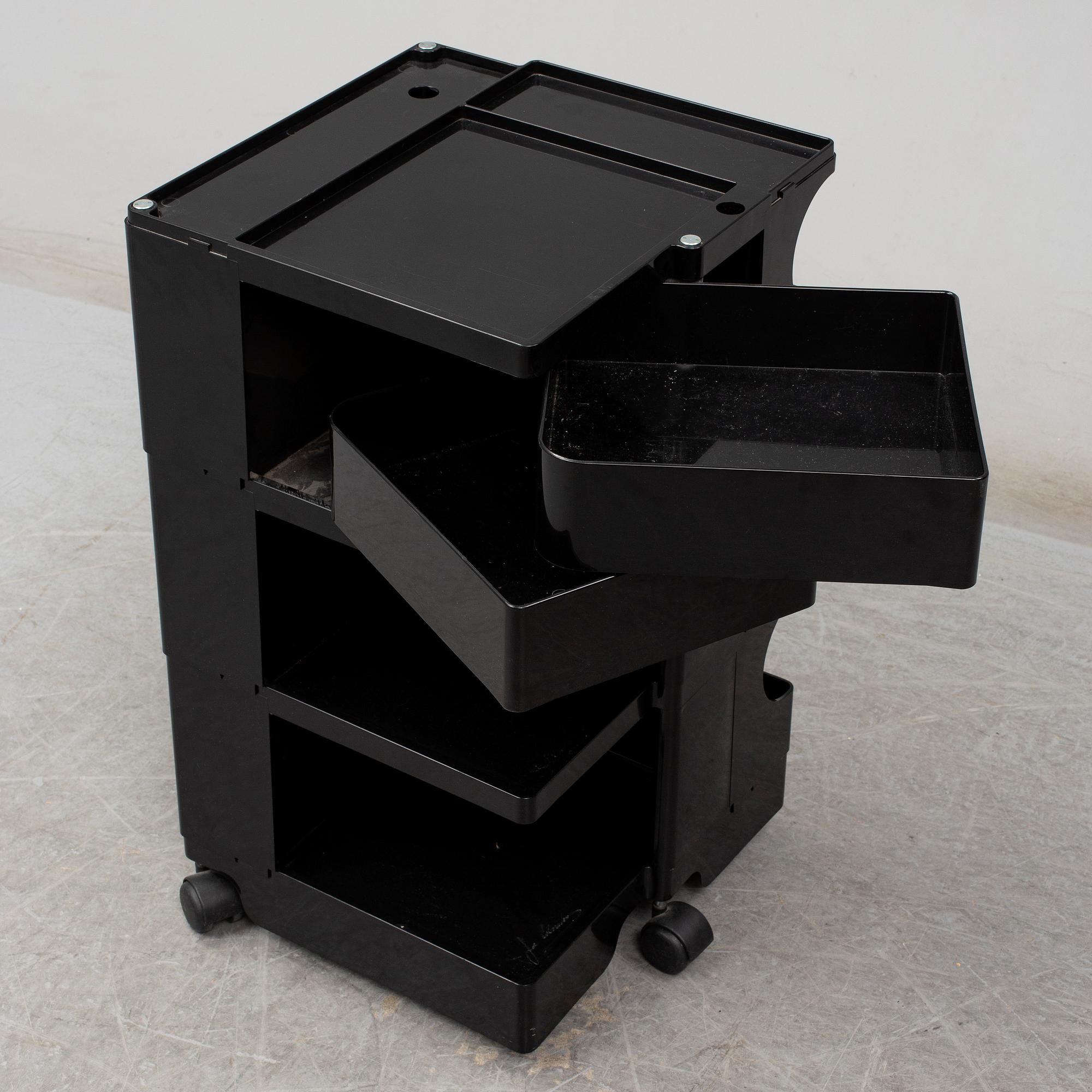 Boby Portable Storage System by Joe Colombo. Bieffeplast, Padova, Italy, designed 1968.