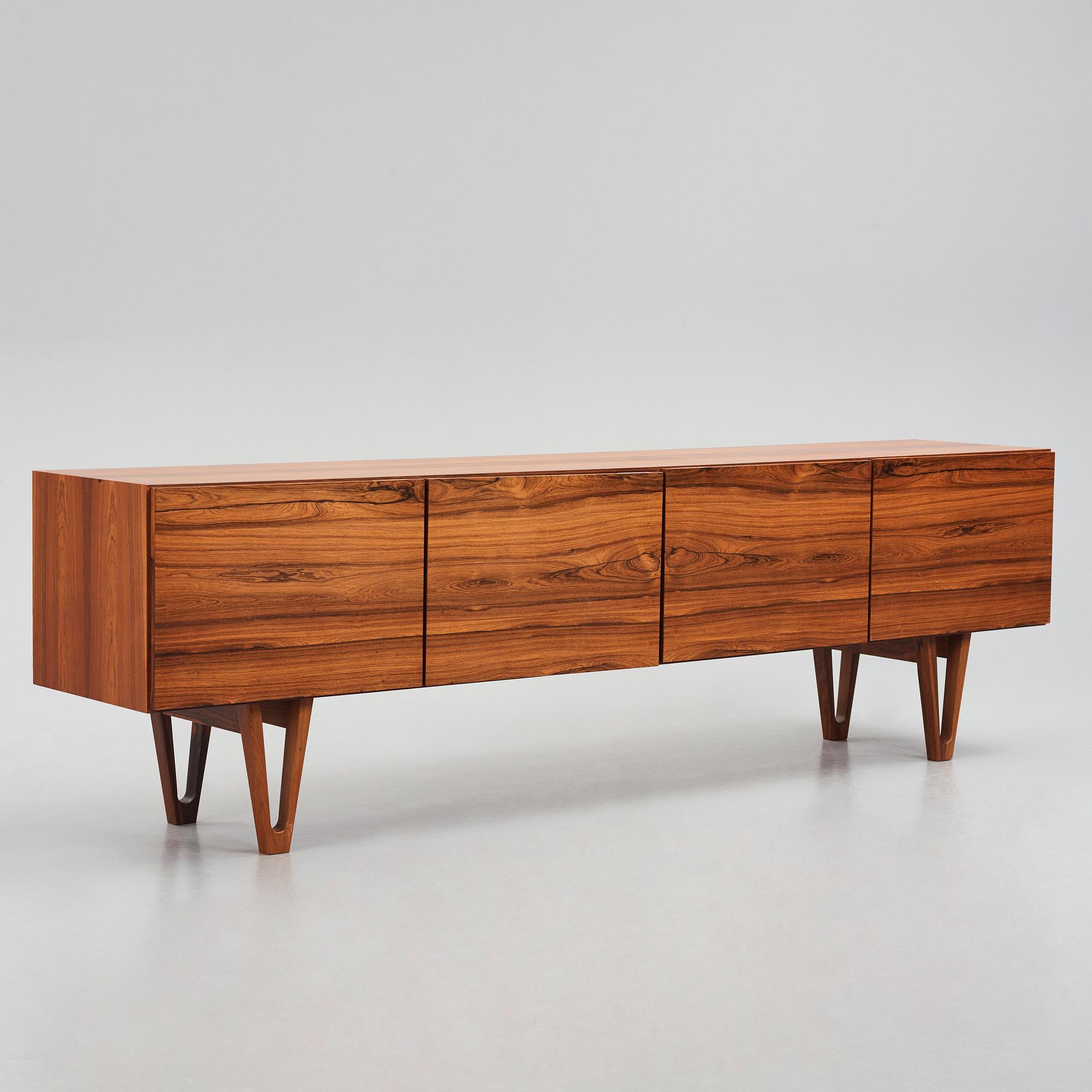 Ib Kofod-Larsen, a rosewood sideboard, Seffle, Sweden 1960s.