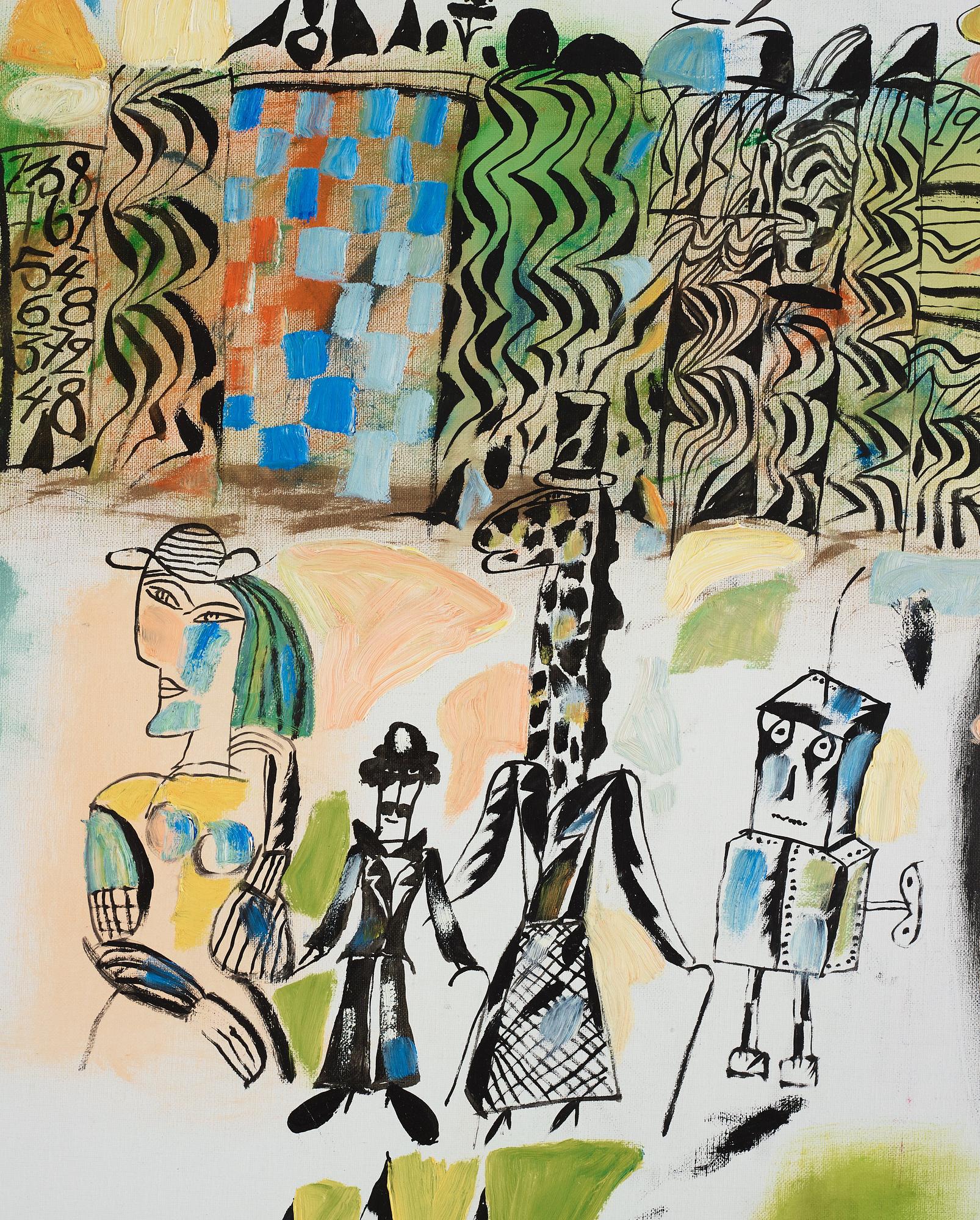 Madeleine Pyk, "Morfar och jag cyklar till slottet".