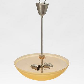 A ceiling light, 1930's/40's.