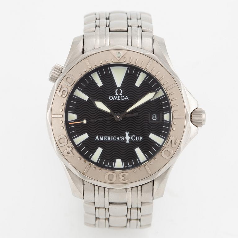Omega, Seamaster Professional, America's Cup, "Limited Edition", wristwatch, 41 mm.