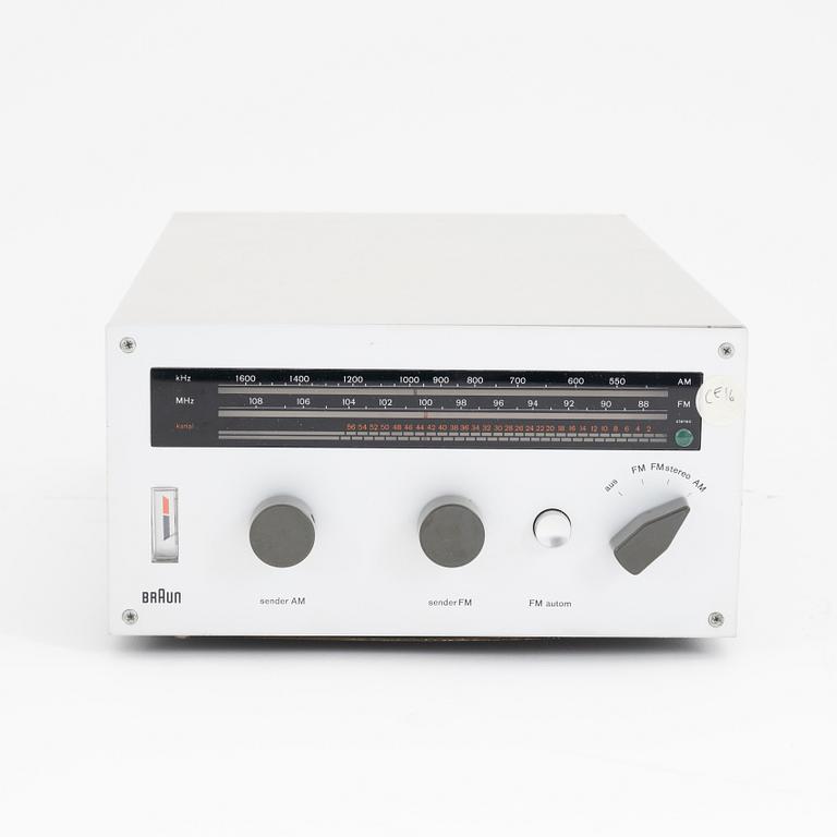 Dieter Rams, radio med förstärkare, CE 16 och CSV, Braun.