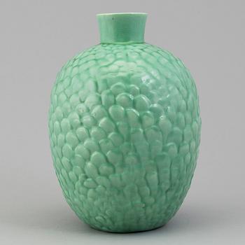 A 1940´s earthenware Anna-Lisa Thomson vase from Upsala Ekeby.