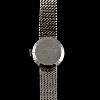 DAMARMBANDSUR, 18k vitguld, IWC, omkring 1900-talets mitt.