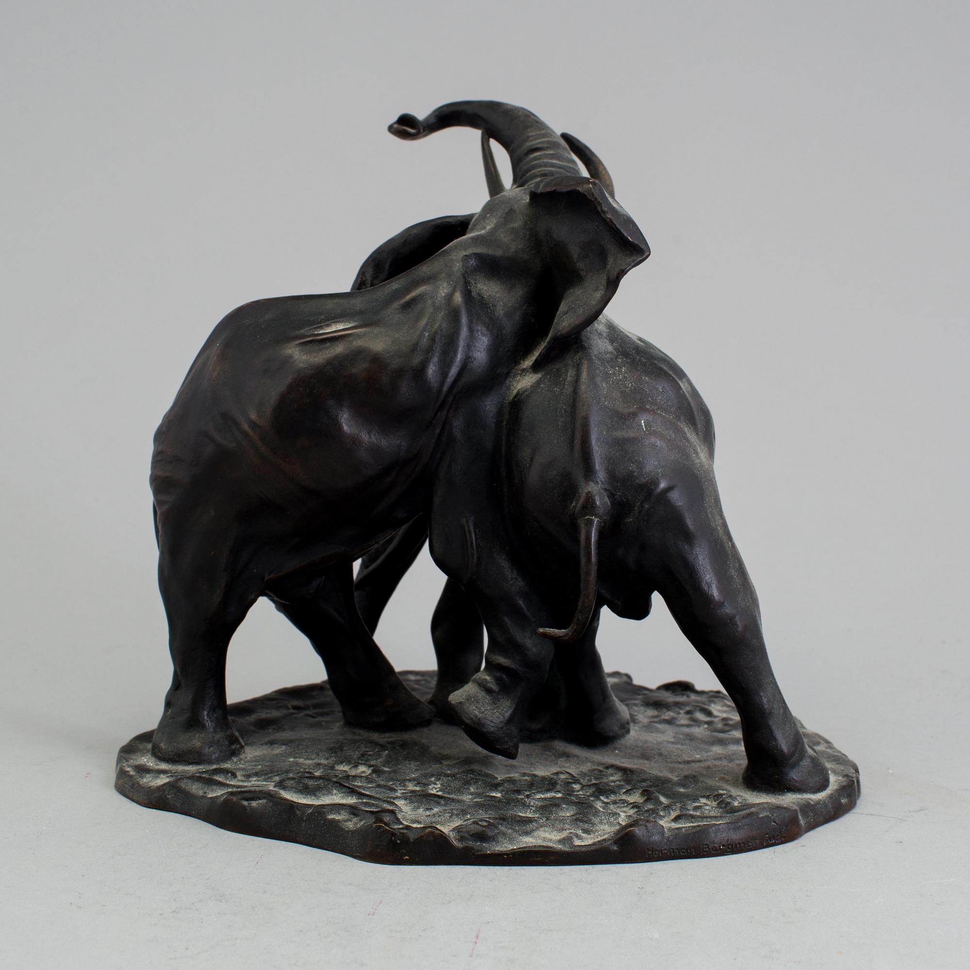 CARL MILLES, a bronze sculpture signed Carl Milles.
