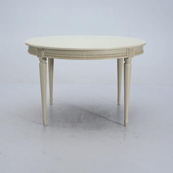 MATGRUPP, 6 delar, gustaviansk stil, 1900-talets andra hälft.