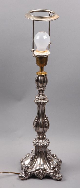 BORDSARMATUR, silver, nyrokoko, sent 1800-tal.