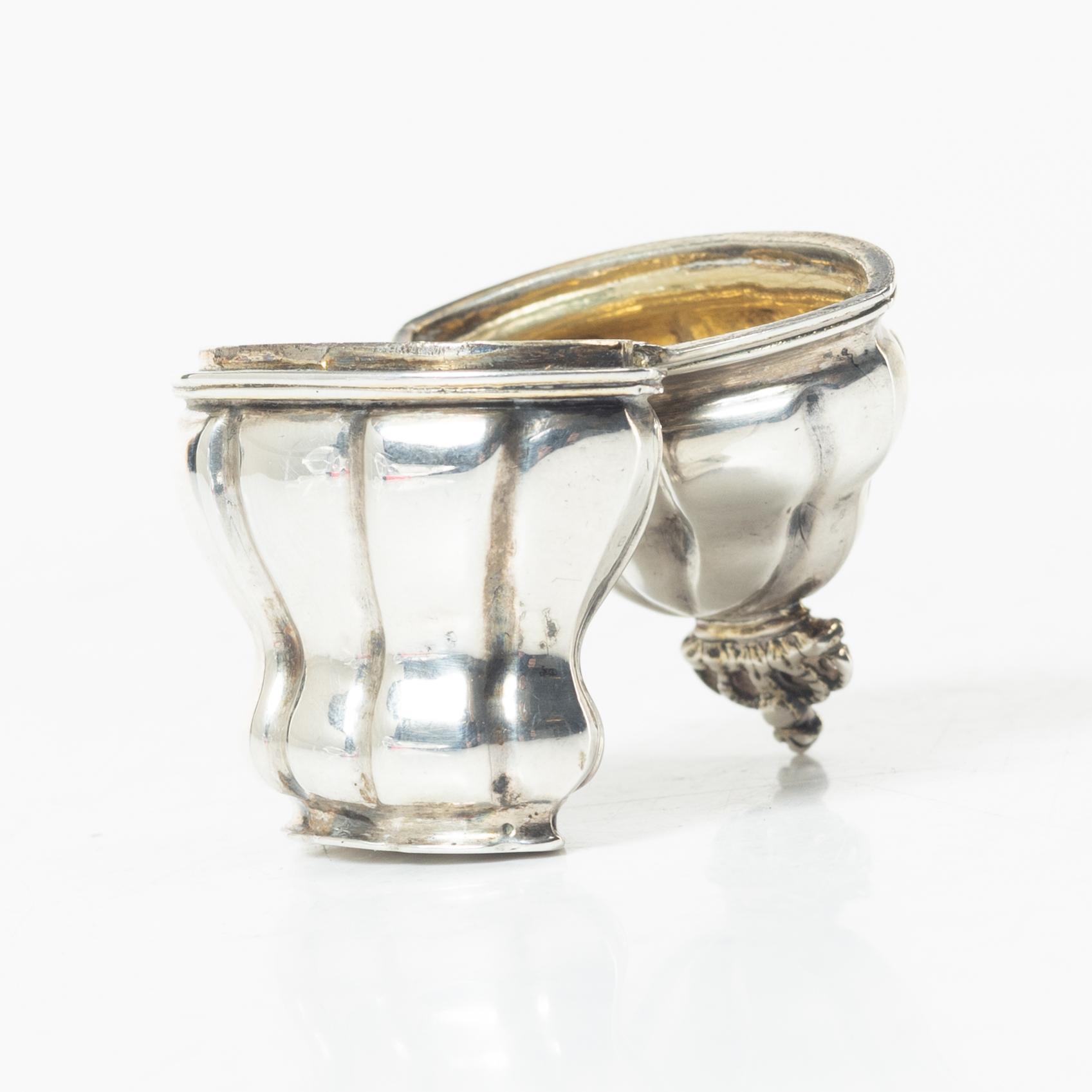 Rokoko, A Swedish silver box, mark of Lars Engström, Malmö, active 1753-1759 (1761).