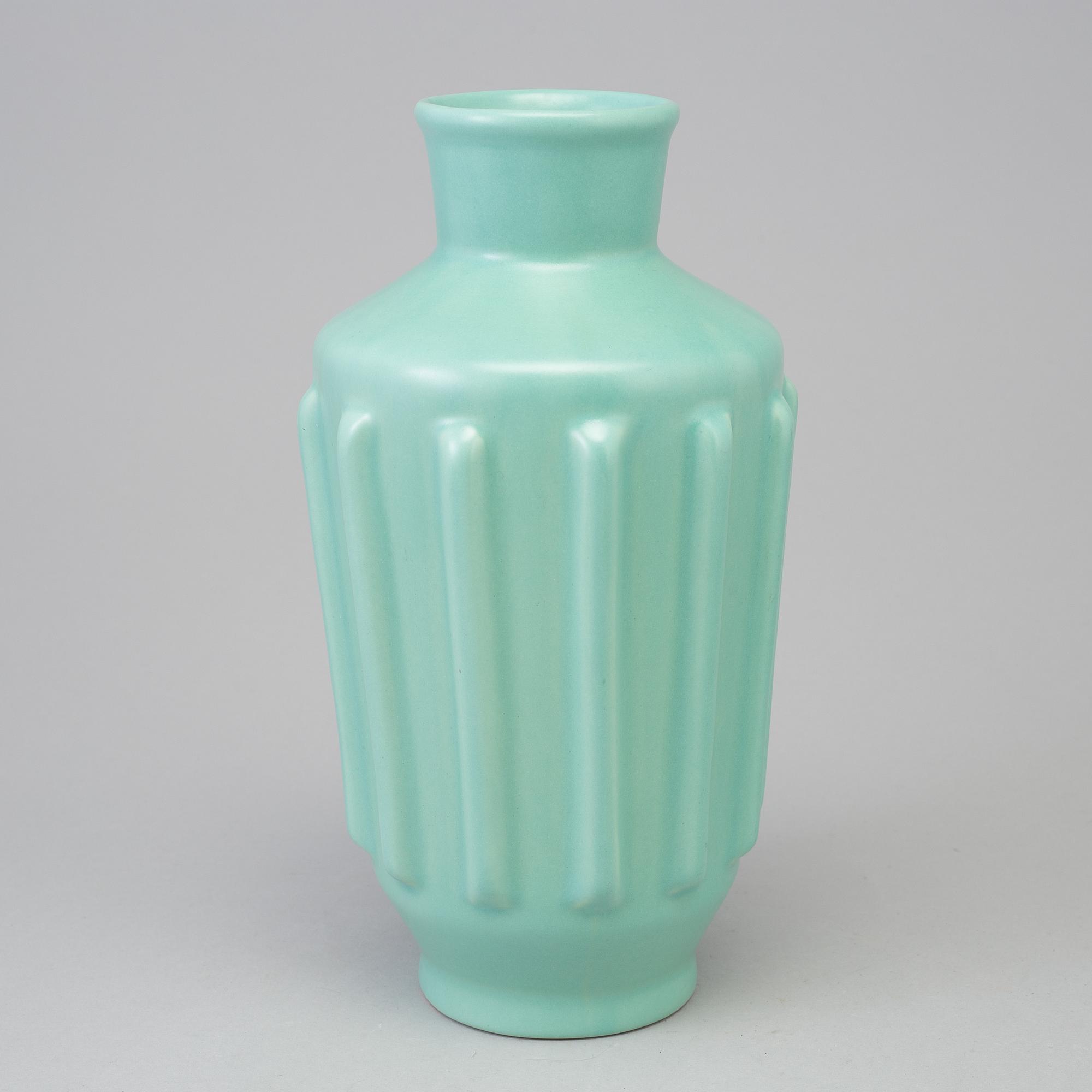 EWALD DAHLSKOG, a stoneware vase, Bo Fajans.