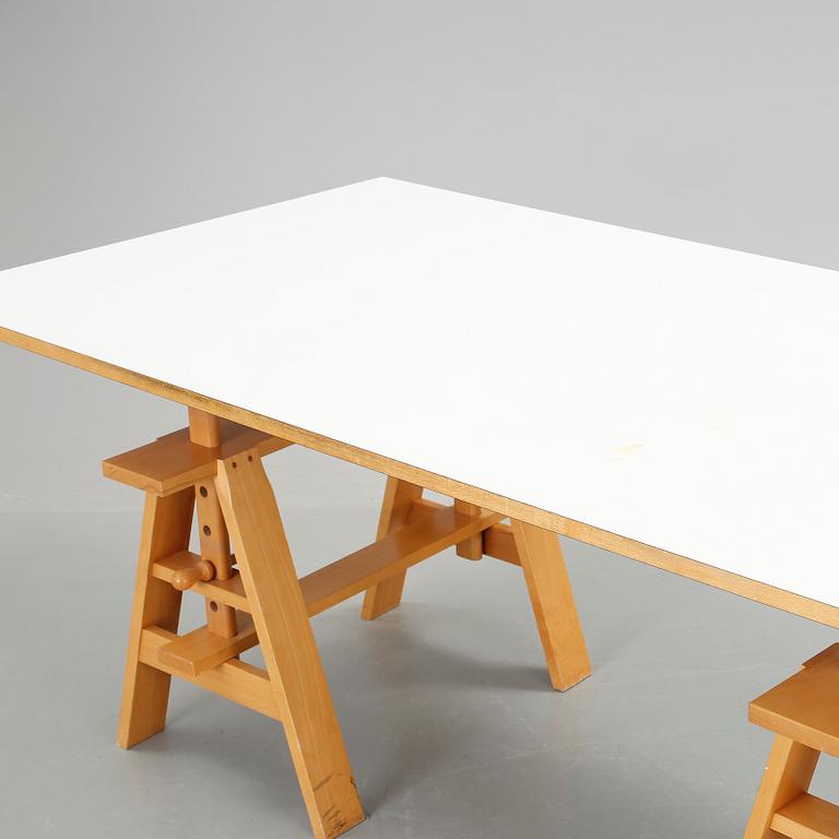 SKRIVBORD. Achille & Pier Giacomo Castiglione för Zanotta, formgivet 1969. Italien.