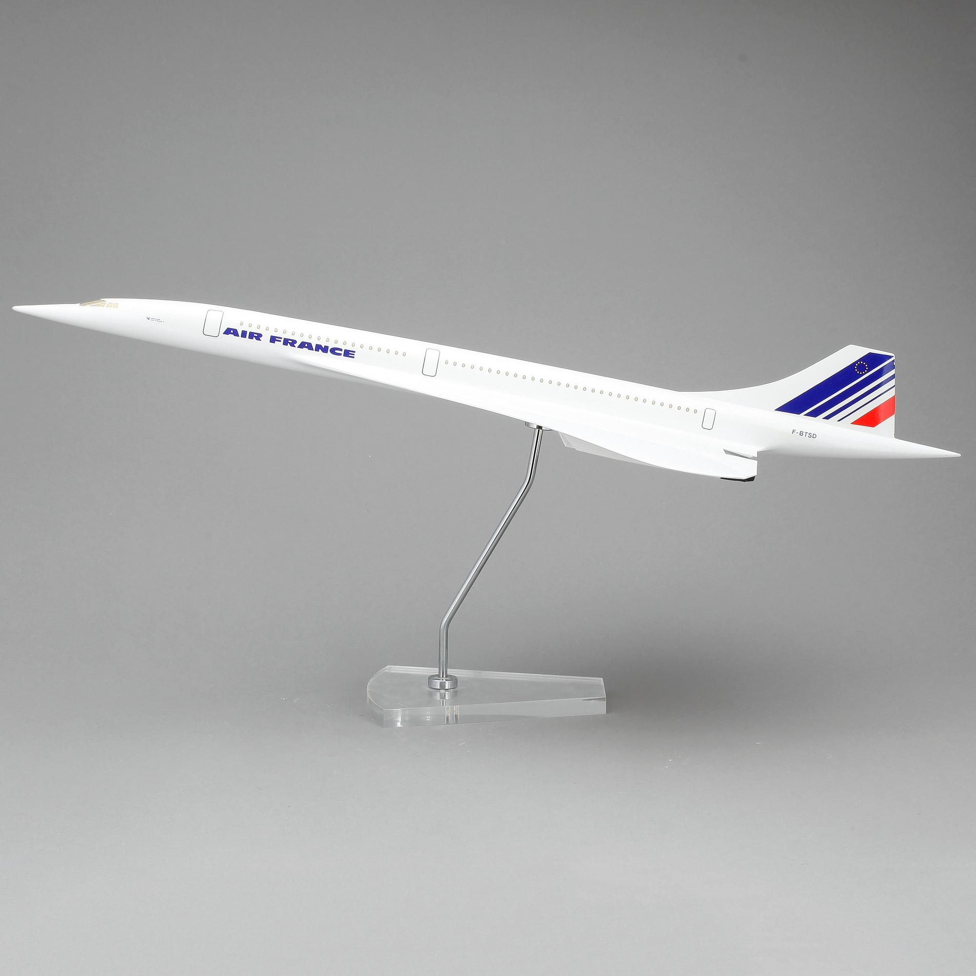 FLYGPANSMODELL, Concorde, Frankrike, 1900-talets slut.