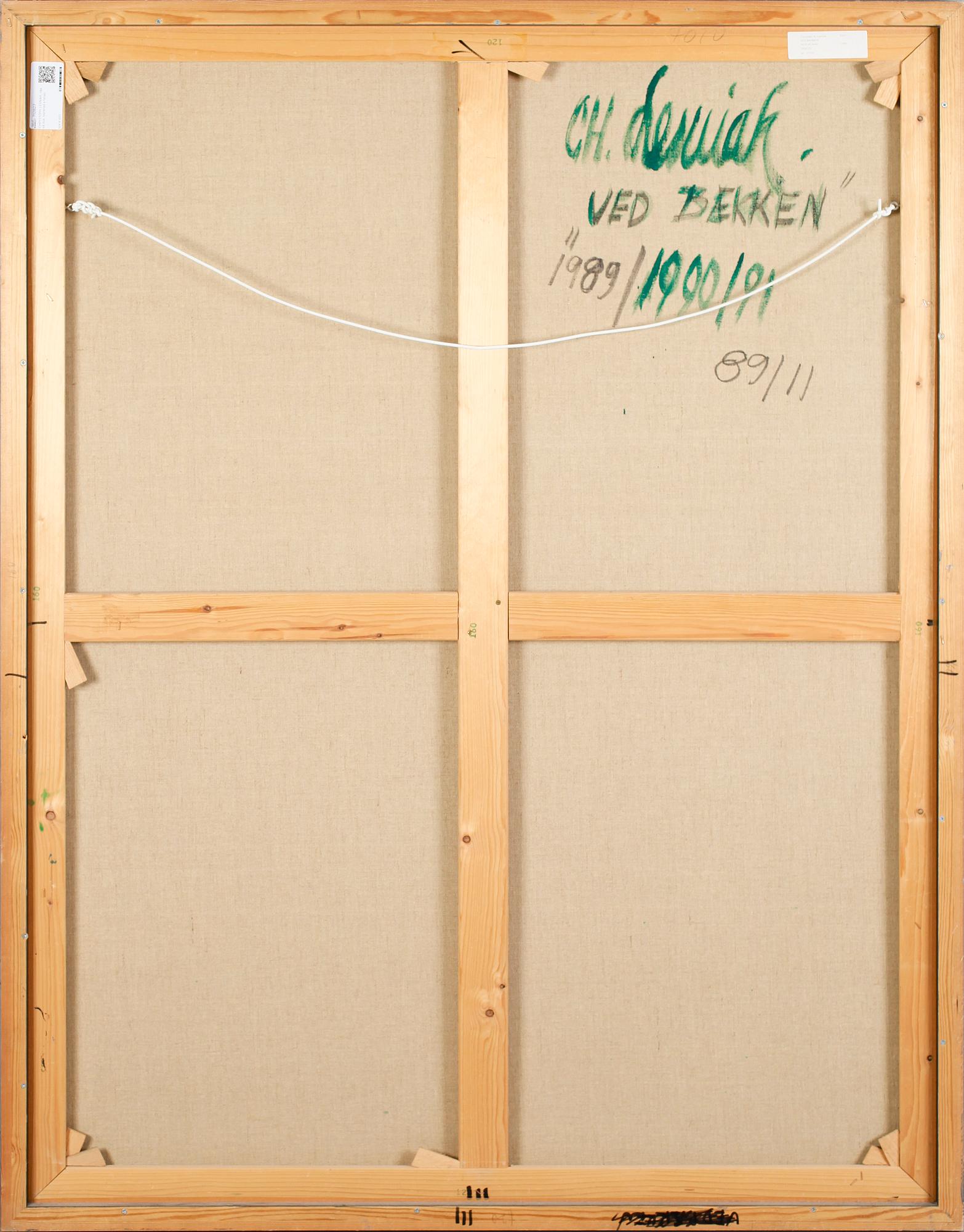 CHRYSTOPH LESNIAK, olja på duk, signerad a tergo.