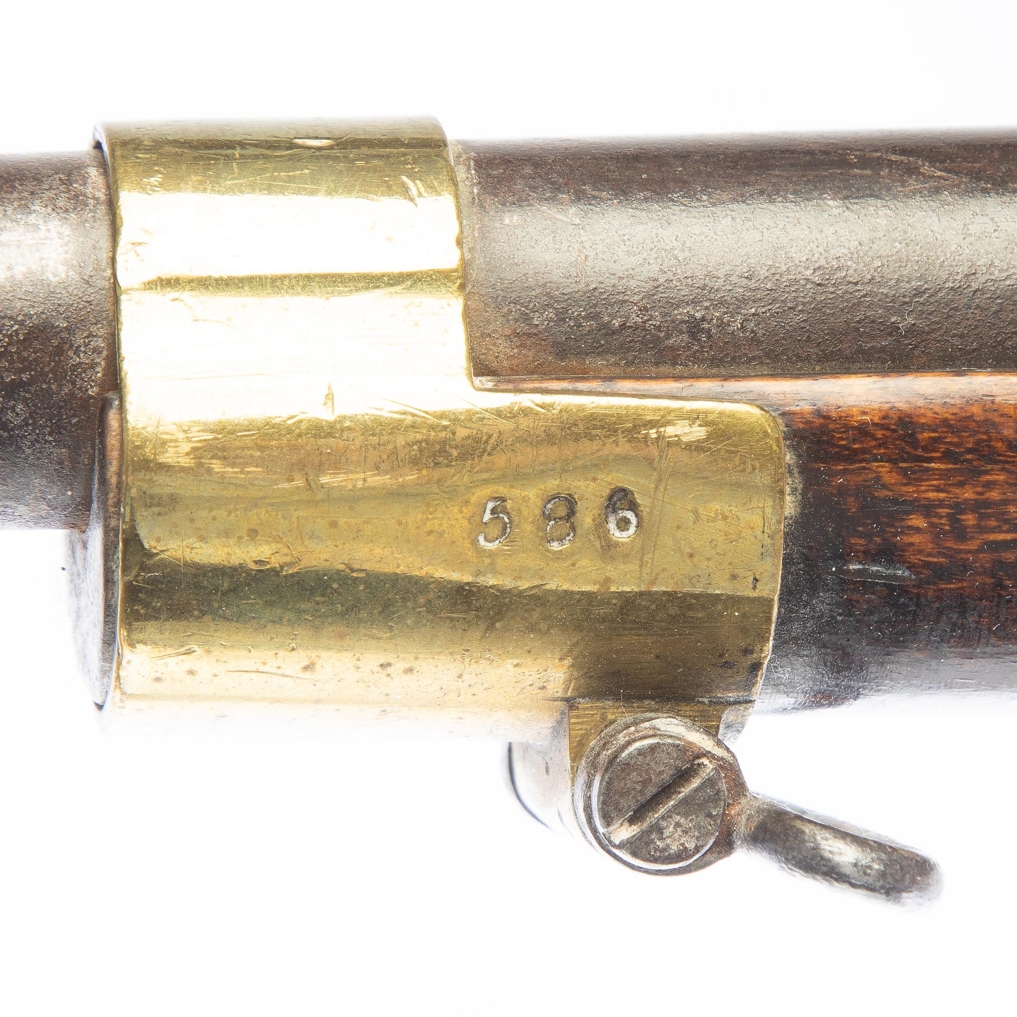 Chamber-loading rifle, Swedish m/1851 for the navy,.