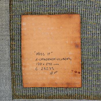 Gunilla Lagerhem Ullberg, matta, "Moss 11", 170 x 240 cm Kasthall.