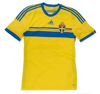 SIGNERAD MATCHTRÖJA, Zlatan Ibrahimovic #10, Svenska landslaget.