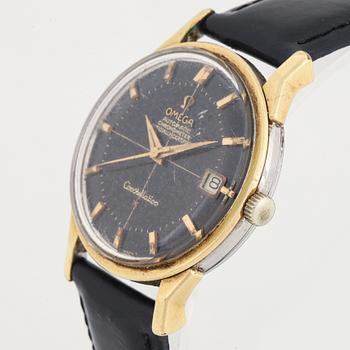 Omega, Constellation, Chronometer, "Pie-Pan", wristwatch, 34 mm.