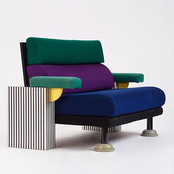 Michele De Lucchi, a "Lido" sofa, Memphis, Italy, post 1982.