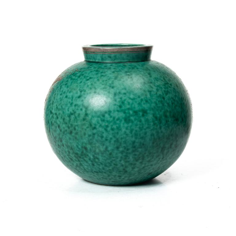 Wilhelm Kåge, an 'Argenta' vase, Gustavsberg.