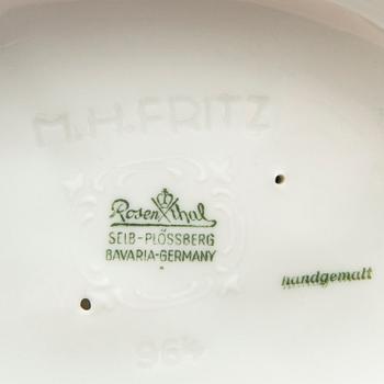 MH Fritz figuriner 2 st Rosenthal Tyskland 1900-talets mitt porslin.