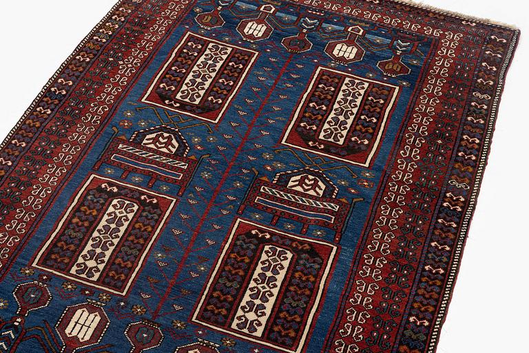 An antique Shirvan rug, southeastern Caucasus, c. 170 x 119 cm.
