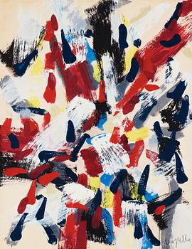 Jean-Paul Riopelle, "Sous le mythe de Gitksan II".