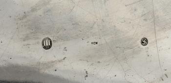 FAT, silver, troligen K. C Herrmann, Köpenhamn, Danmark, 1933. Vikt 1125 g.